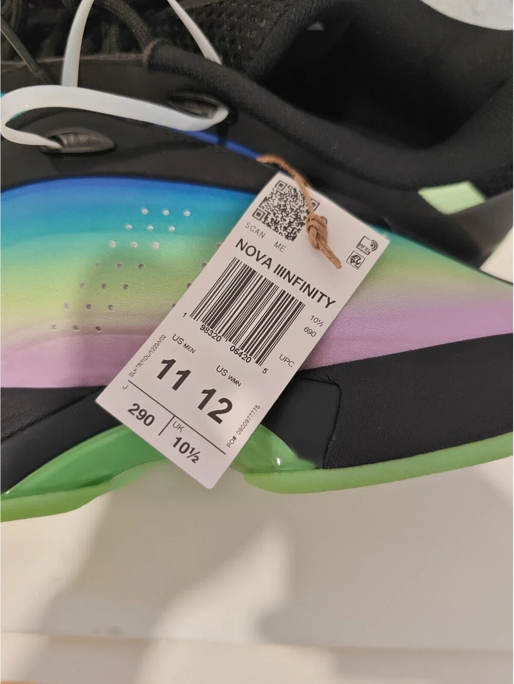 Adidas Nova Infinity Multi-Color Sneakers Size 11 US